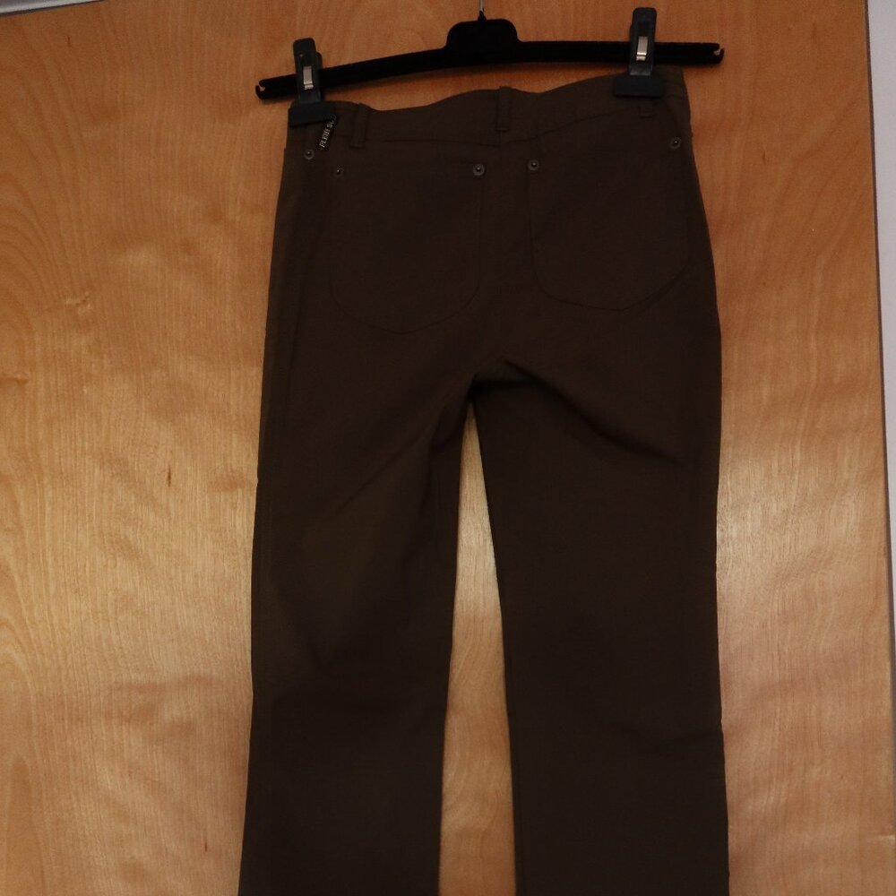 PLEIN SUD Jeans pants size 36/4 olive green with pockets front and back